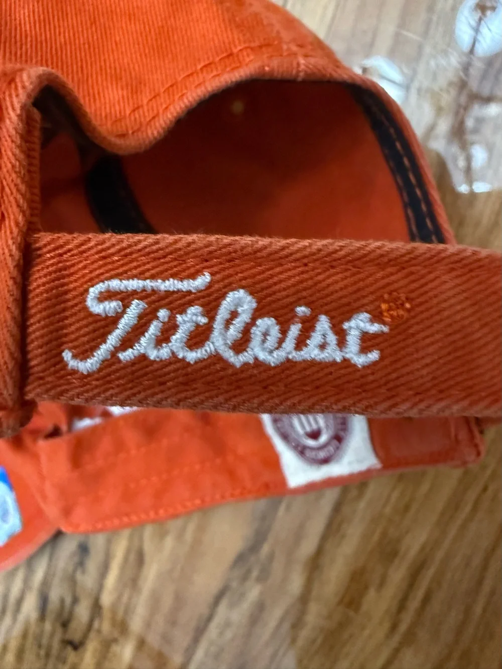 Titleist Clemson Tigers Orange Adjustable Golf Hat Cap NCAA 47 Brand Licensed